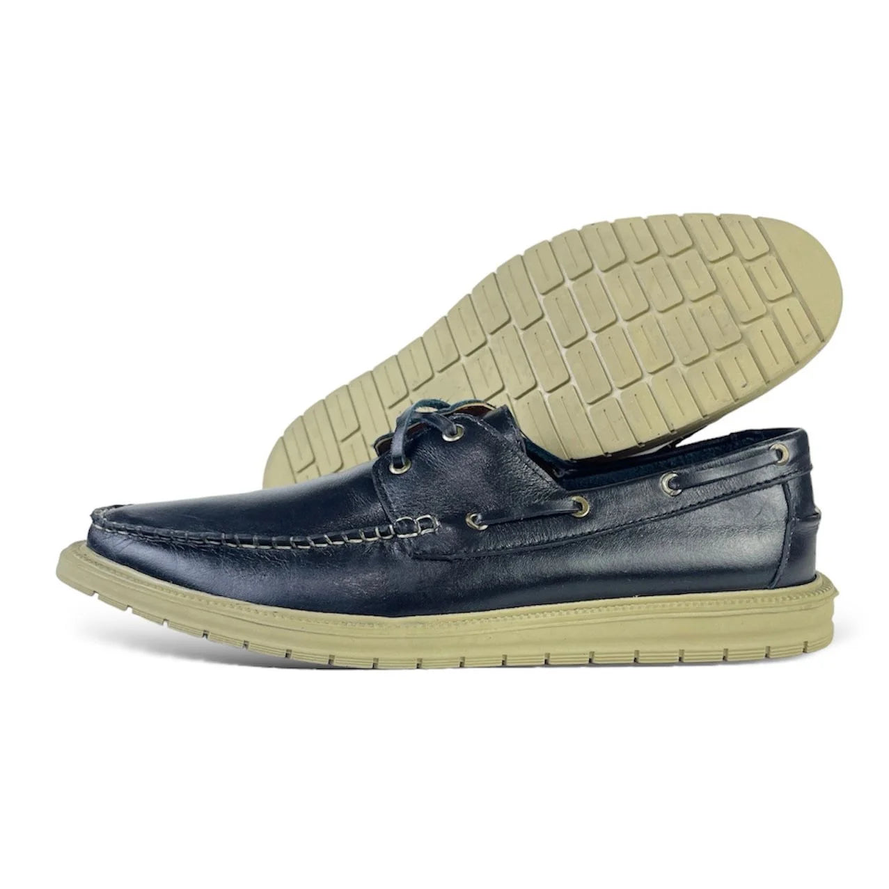 Leather Casual Shoes – SPAGU Black