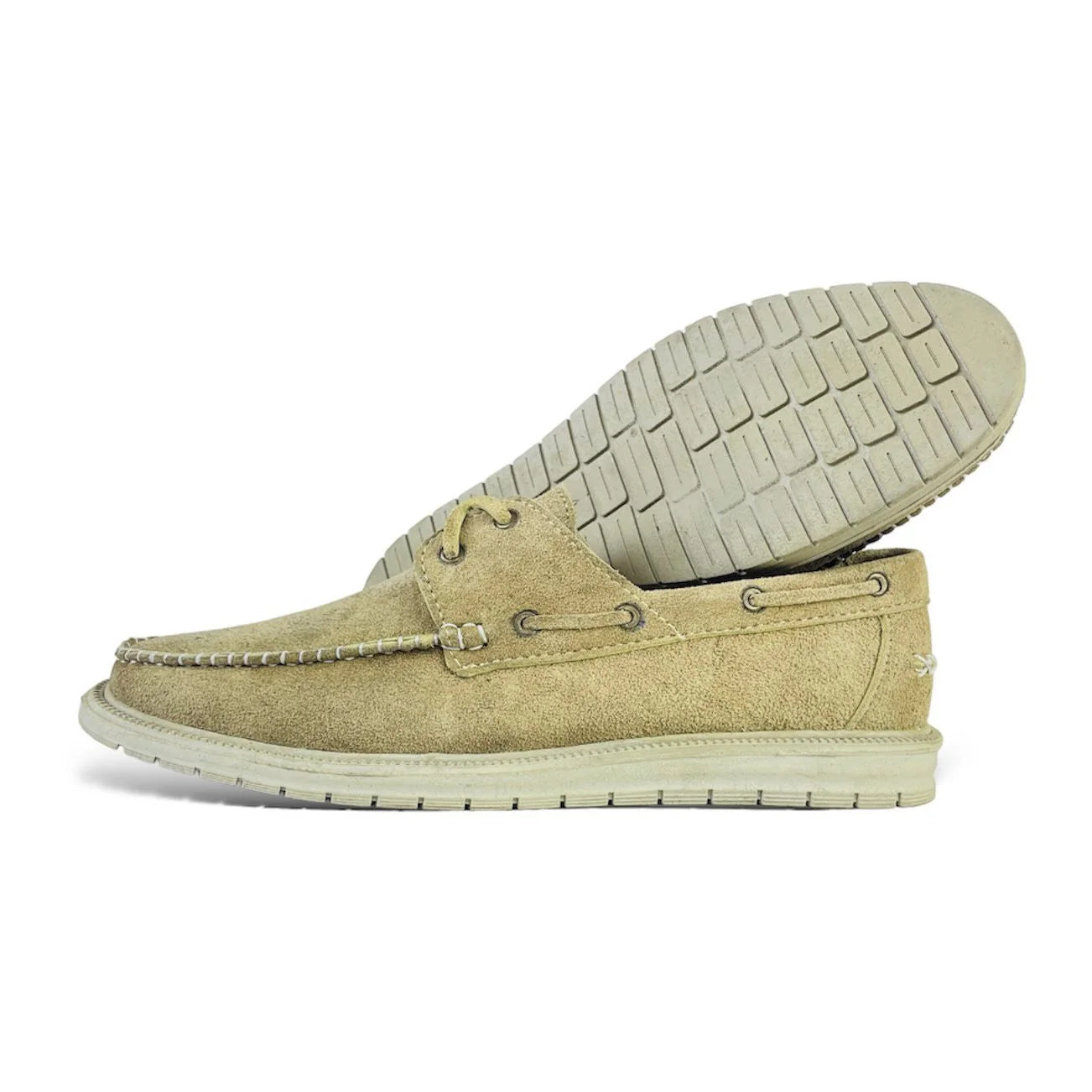 Leather Suede Casual Shoes – S-SPAGU BEIGE
