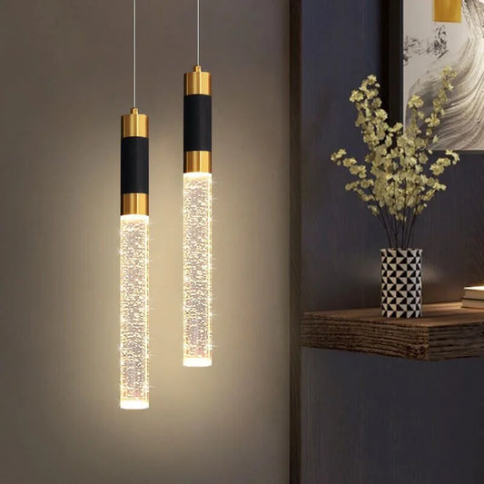 ‎Double Acrylic LED Pendant (Code:480)‎