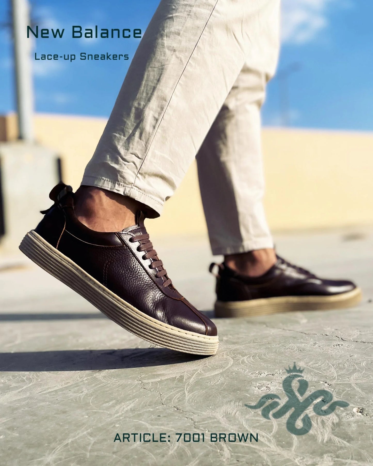 New Balance Flat Sneaker – 7001 BROWN