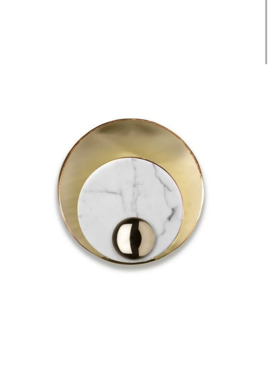 Gold circular applique - (code:489)