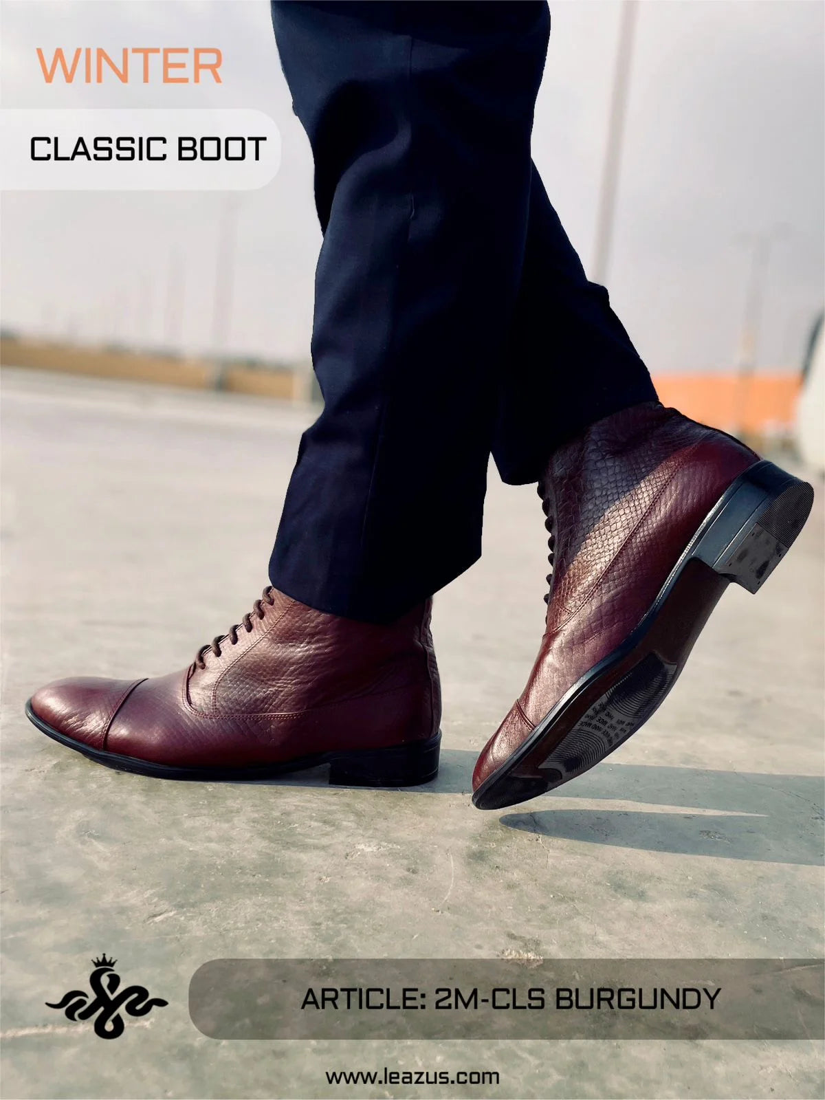 LEATHER CLASSIC BOOT – 2M-CLS