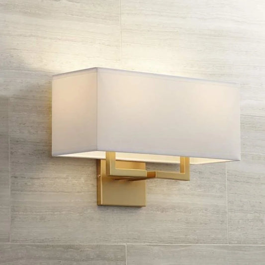 Fabric Wall Lamp – copper – (code: 114)