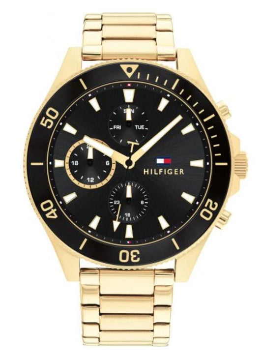 TOMMY HILFIGER TOMMY HILFIGER Men's Larson Black Dial Watch - 1791919