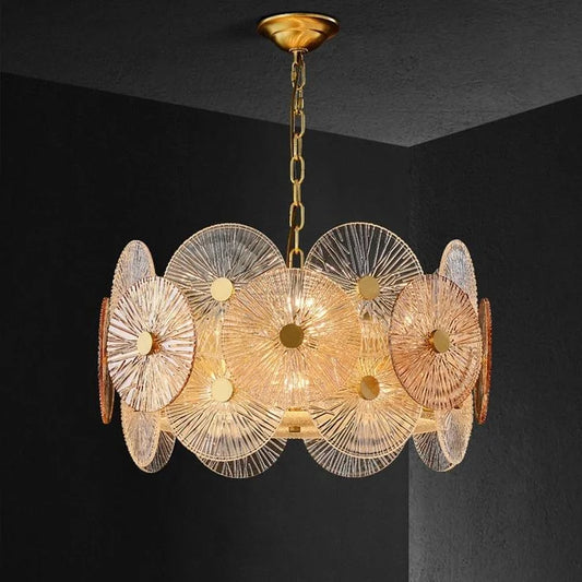 Double glass chandelier (code:327)