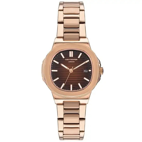Lee Cooper Women’s Analog Dark Brown Dial Watch – LC07369.460
