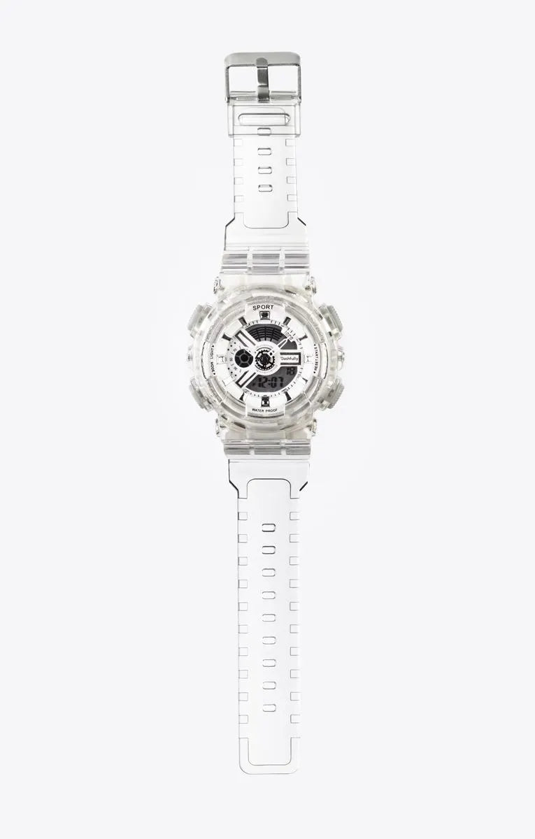 dashfully Children Watch Outdoor Sports Kids Watches LED Digital-DFM901T-W