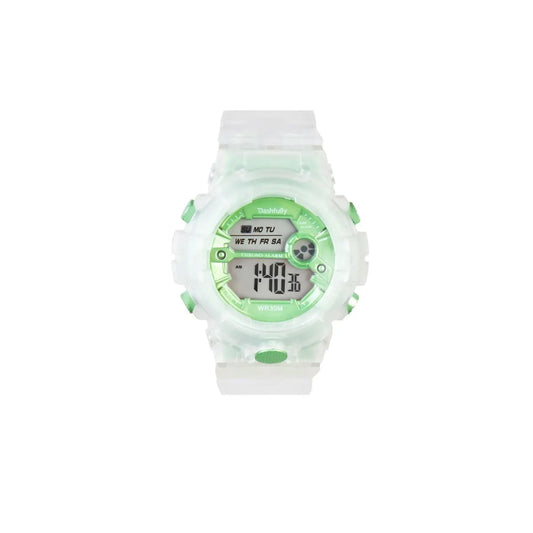 dashfully Watch Outdoor Sports -for Women’s Watches LED Digital-DFW1808-GN