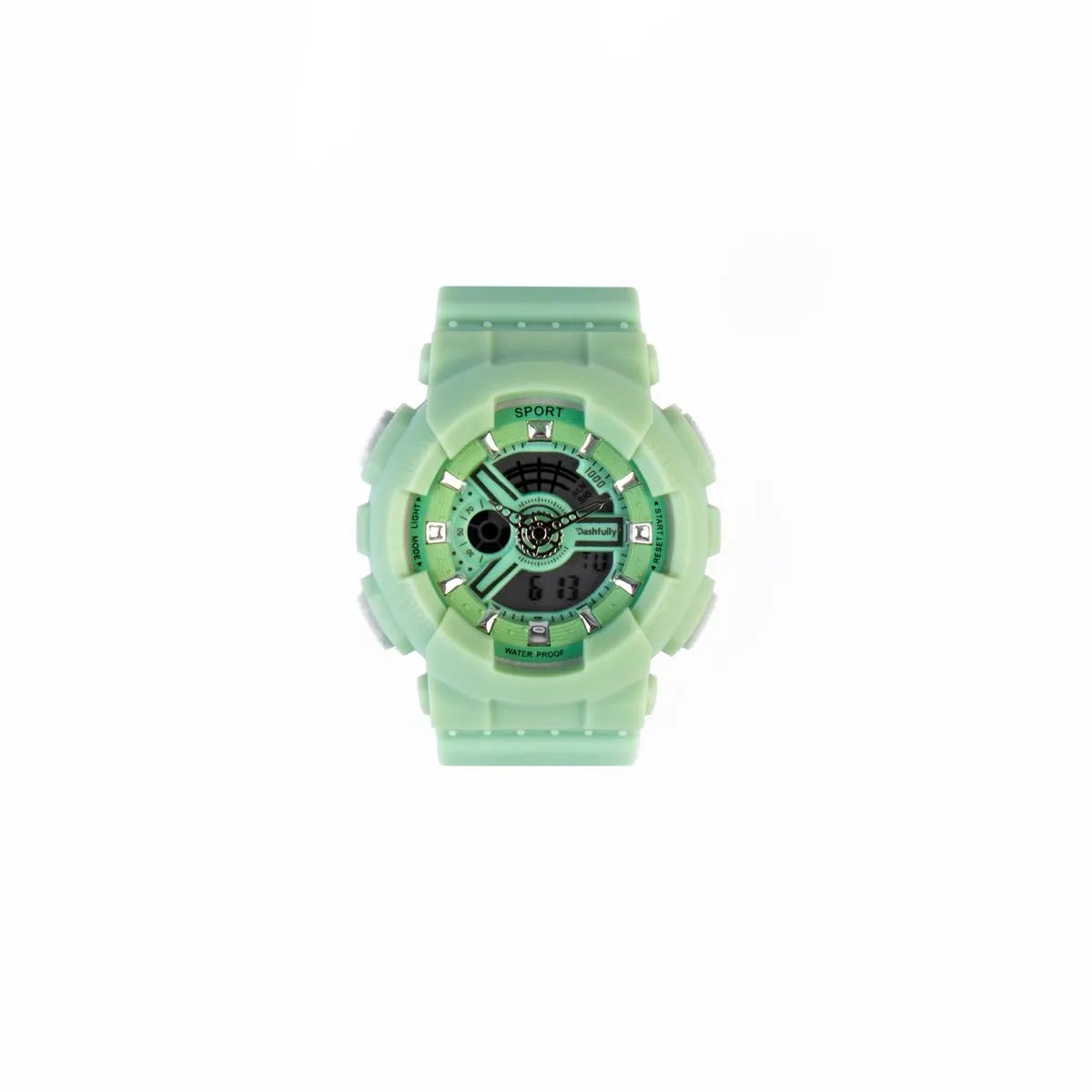 dashfully Children Watch Outdoor Sports Kids Watches LED Digital-DFW901-LGN