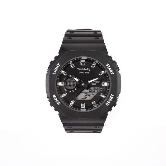 dashfully Children Watch Outdoor Sports Kids Watches LED Digital-DFW907-B