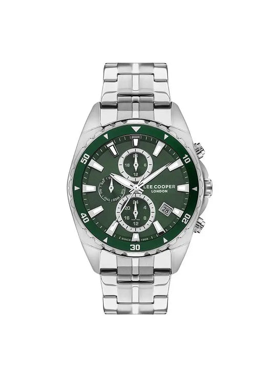 LEE COOPER Men’s Multi Function Green Dial Watch – LC07515.370