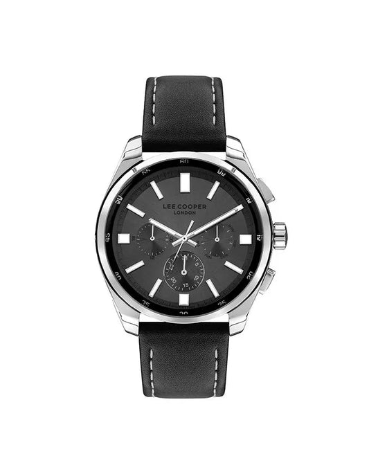 LEE COOPER Men’s Multi Function Black Dial Watch – LC07514.351