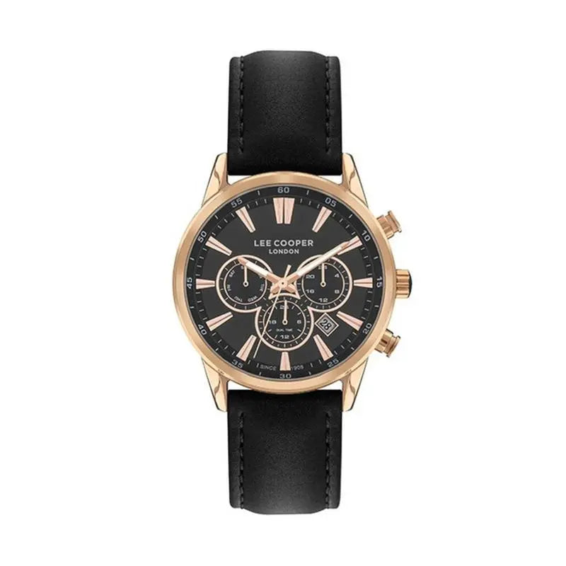 LEE COOPER Men’s Multi Function Black Dial Watch – LC07506.451
