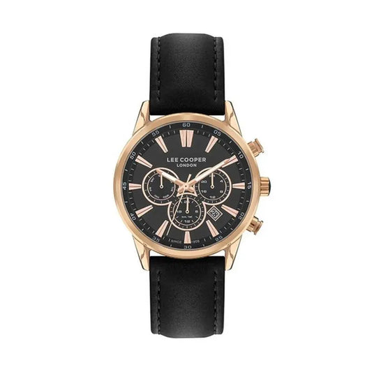 LEE COOPER Men’s Multi Function Black Dial Watch – LC07506.451