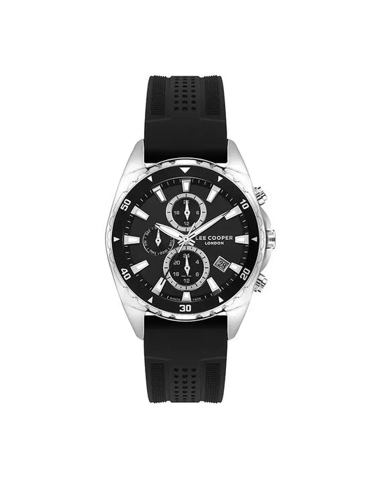 LEE COOPER Men’s Multi Function Black Dial Watch – LC07527.351