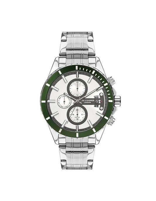 LEE COOPER Men’s Multi Function Silver Dial Watch – LC07529.330