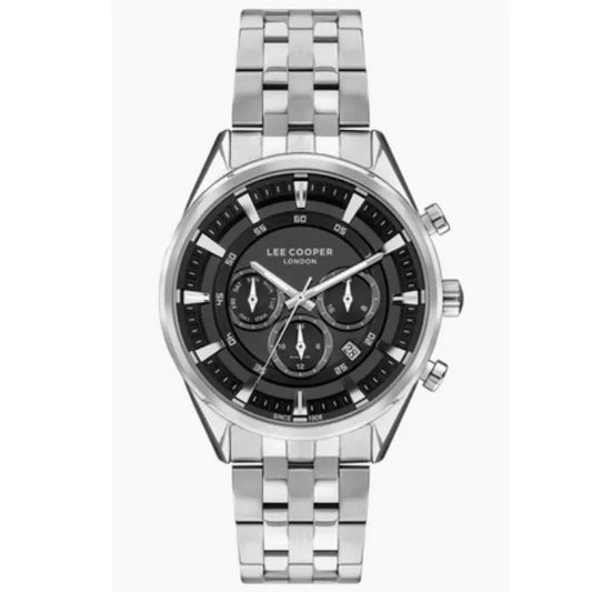 LEE COOPER Men’s Multi Function Black Dial Watch – LC07533.350