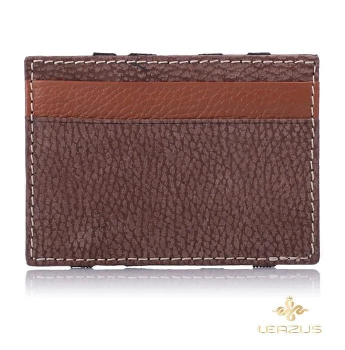 Leather wallet – magic brown