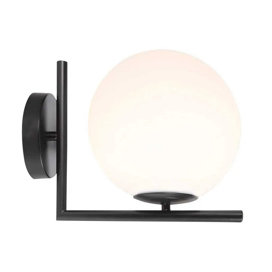 L Letter Wall Lamp – Black (cdoe:318)
