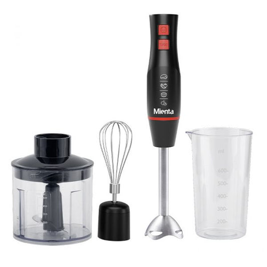 Mienta - hand blender 450w -hb111138b - black