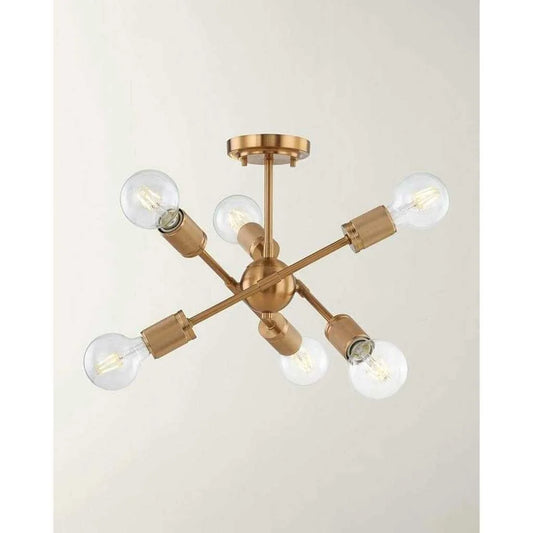 ‎Chandelier 3 Movable Castban Shield – Shiny Gold – (Code:173)‎