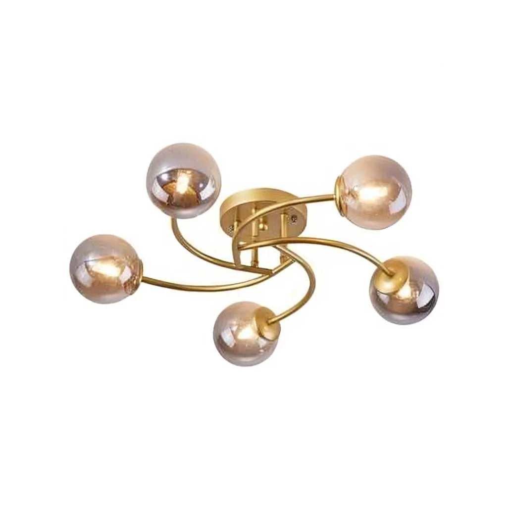 ‎Fan chandelier – copper – (code:174)‎