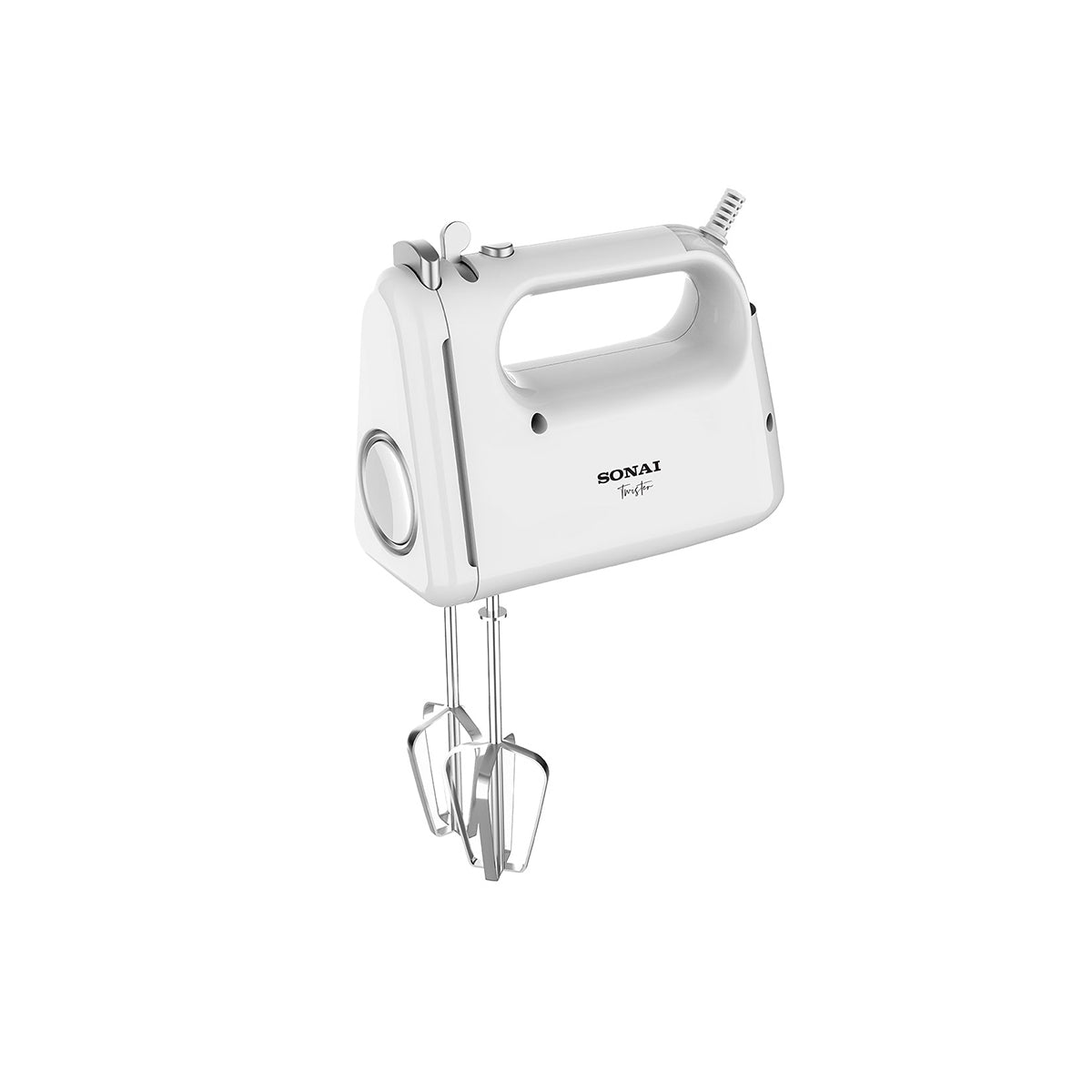Sonai Hand Mixer - Twister - 300 Watts 5 Speeds & Turbo - White - SH-M795