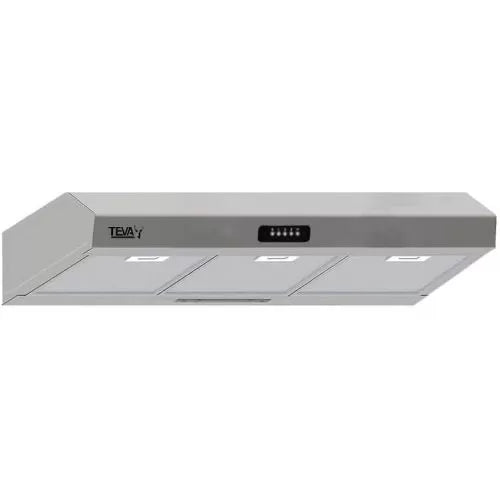 TEVA (Built In) Flat Hood 90 CM - Stainless Steel -Suction Power 650 M3 - Turkey