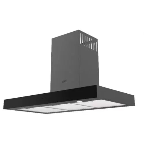 TEVA Hood T 90 Cm Airflow 800M3H - Black - 4 Speeds Levels, Touch Control, Internal And Extrnal Recycle - Turkey