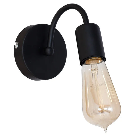 Modified single wall lamp – black – (code:144)