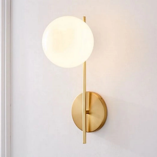 Single wall lamp - Shiny Gold - (code: 145)
