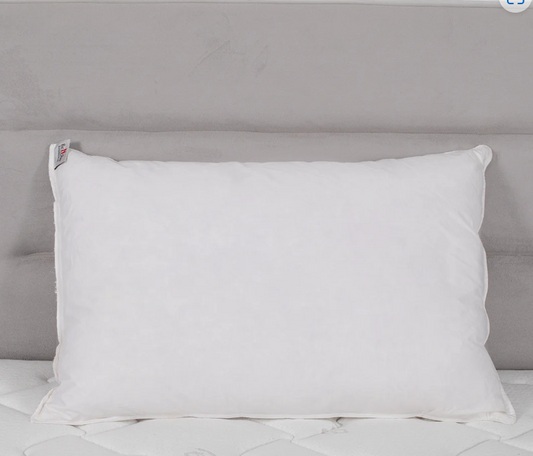 Natural Duck Feather Pillow, 50x70cm, 1000Gm